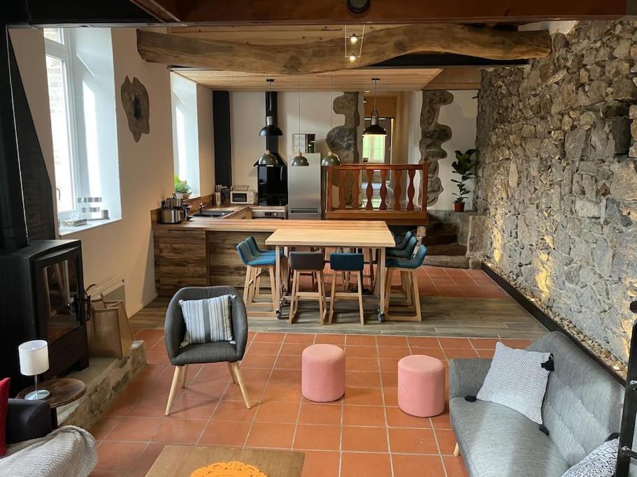 Votre Gite Dans L'Ancienne Huilerie De Tourtel Vernosc-les-Annonay 외부 사진